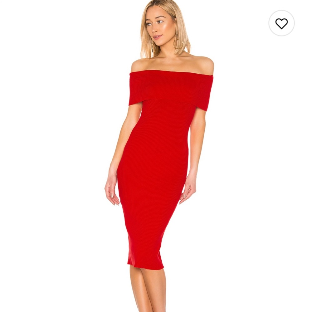 Majorelle midi dress from REVOLVE